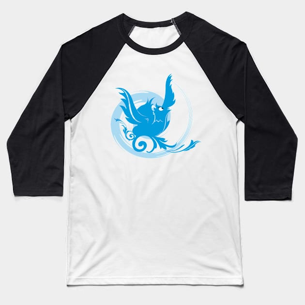 Fantasy bird Baseball T-Shirt by PassKoms